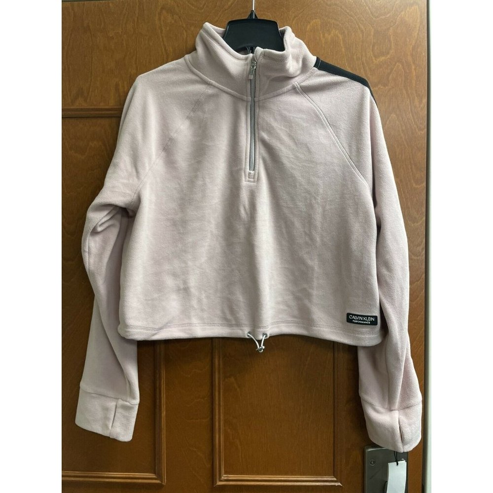 Calvin Klein Performance Women's Logo Half-Zip - Picture 2 of 7